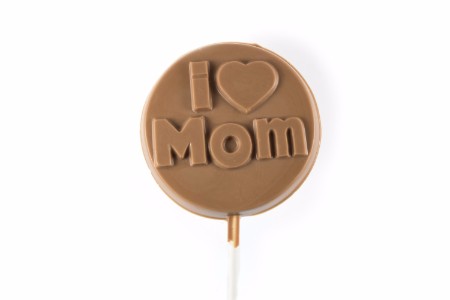 #1 MOM LOLLY POP MOLD chocolate candy molds moms mother's day 