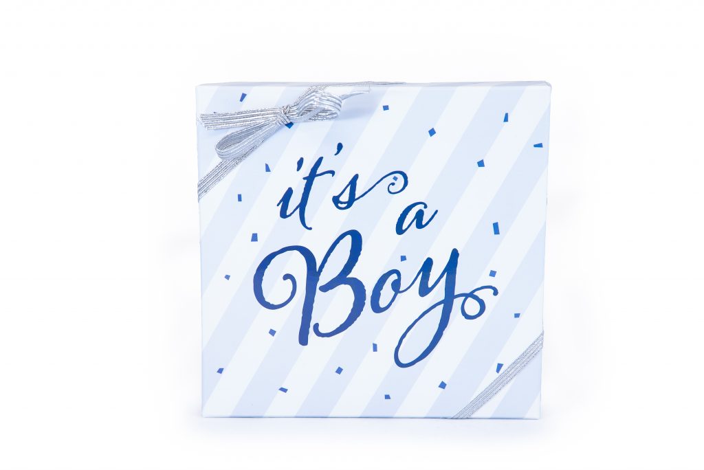"It's A Boy!" Assorted Chocolates • Dunmore Candy Kitchen