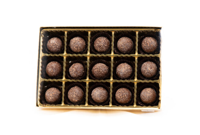 chocolate truffle box