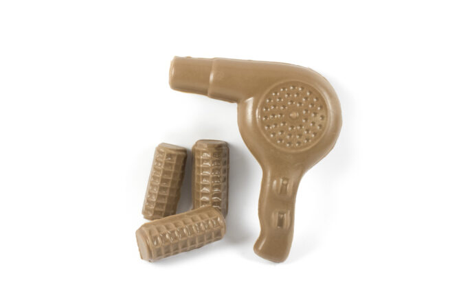 Hair Dryer and Curlers (flat) 2 3 oz
