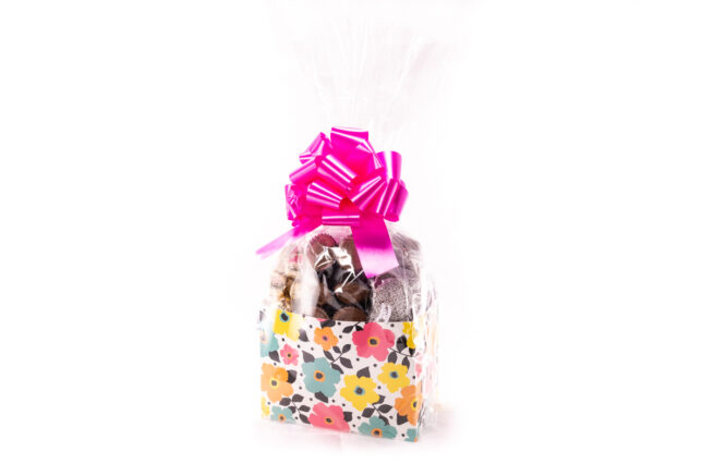 assorted gift basket flowers