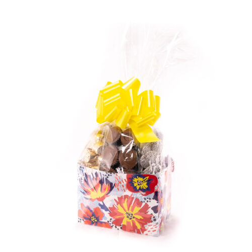 assorted gift basket flowers