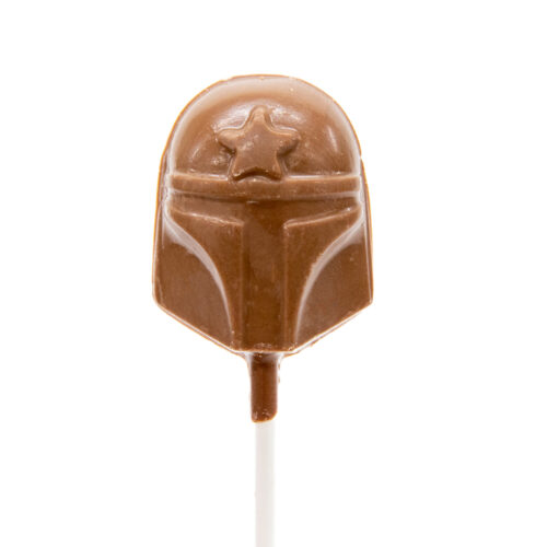 Chocolate Mandalorian Lollipop