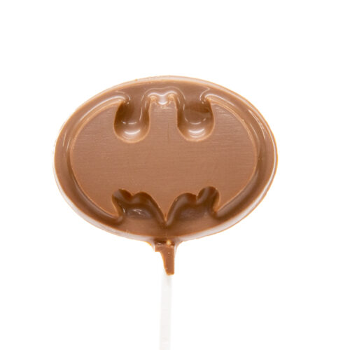 Chocolate Batman Lollipop