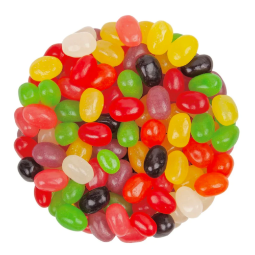 fruity just born jelly beans