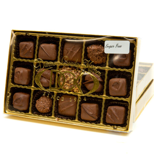 Half Pound Sugar Free Milk Chocolates